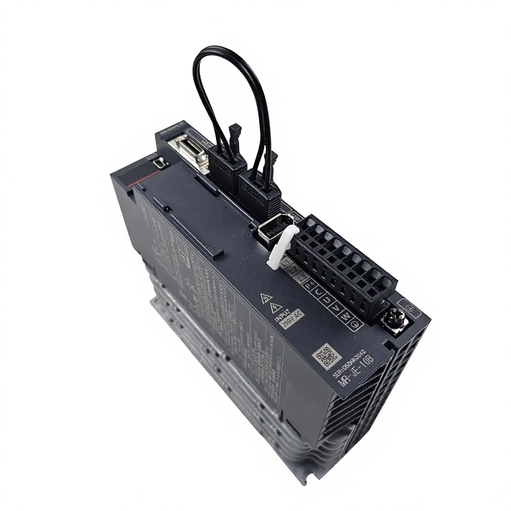 New Original Factory-installed MR-JE-10B Three-phase AC220V IP67 100W Servo Driver Will Be Shipped Quickly.