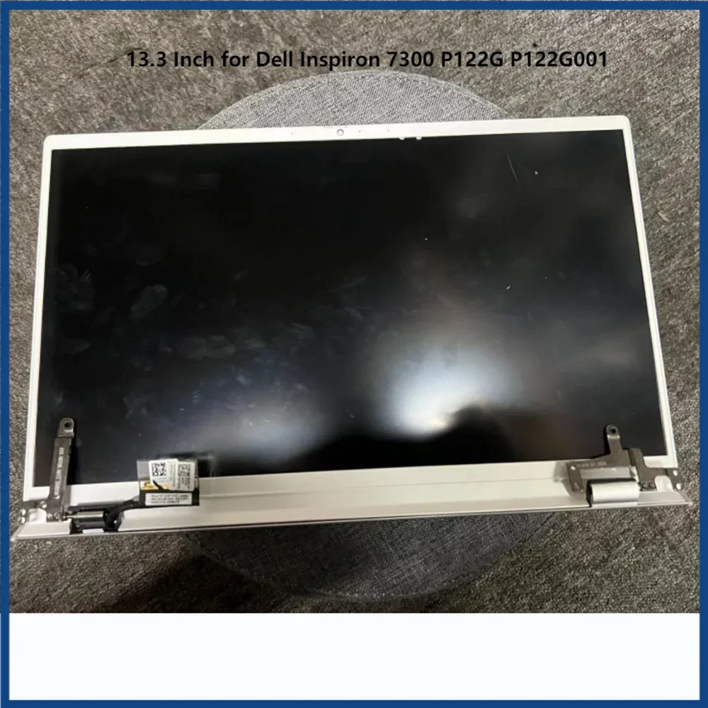 13.3 Inch for Dell Inspiron 7300 P122G P122G001 LCD Screen Display Full Assembly Complete Upper Part  EDP 30pins FHD 1920x1080