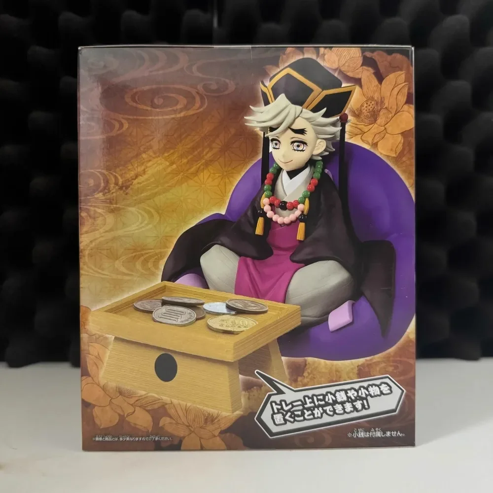 In Stock Bandai Original Genuine Banpresto Demon Slayer: Kimetsu No Yaiba Douma FigLife 14cm Collections Model Toy Figures Gift - view 5