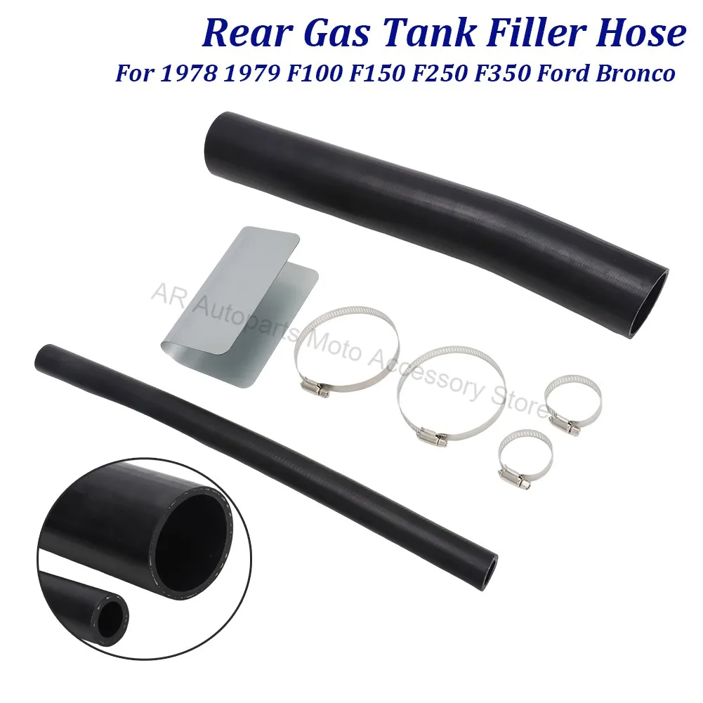 Mangueira de enchimento do tanque de gás traseiro, para ford bronco 1978 1979 f100 f150 f250 f350 para caminhão ford 1975-79 f100/350