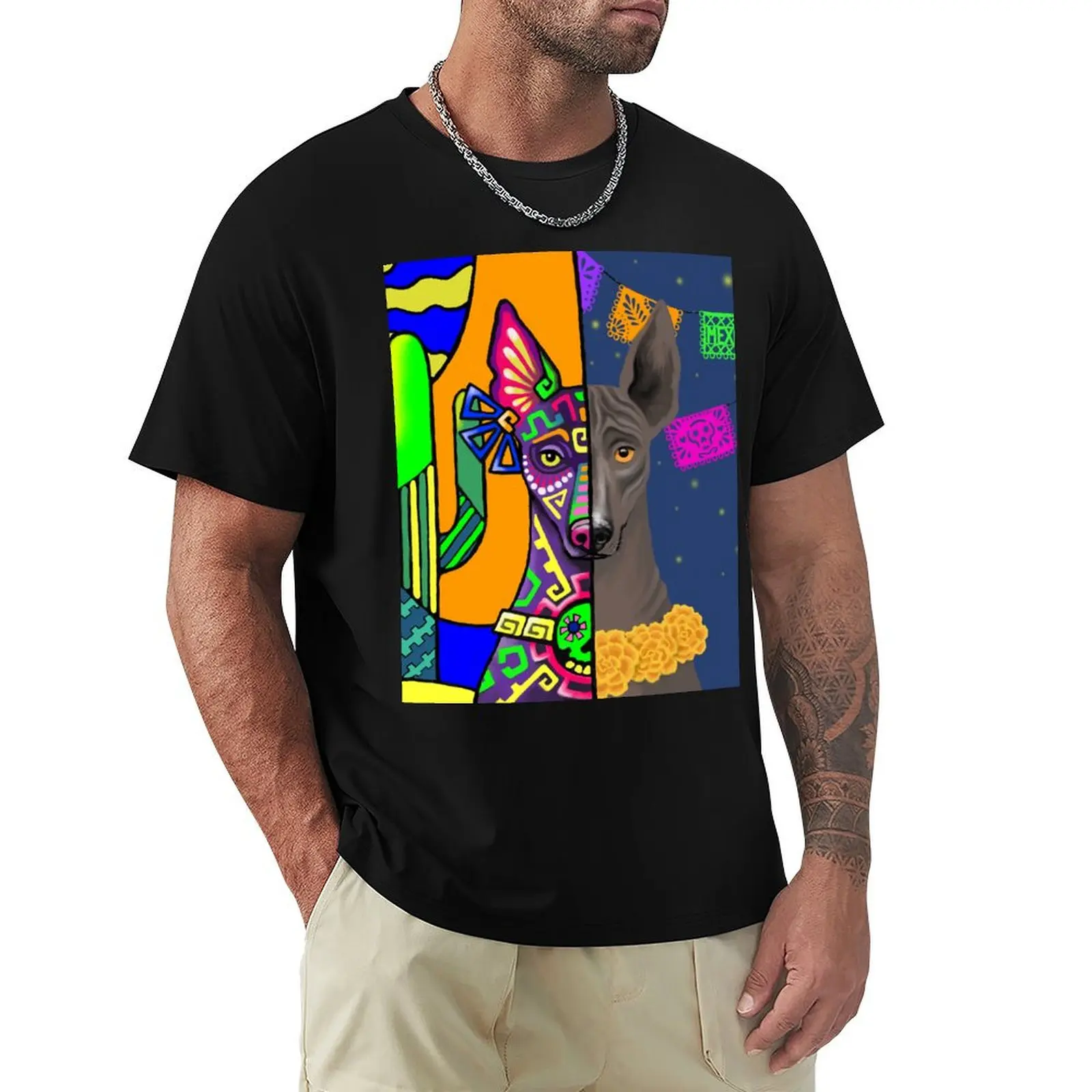 

Prehispanic Xolo T-Shirt valentines boutique clothes funny meme t-shirts mens plain t shirts