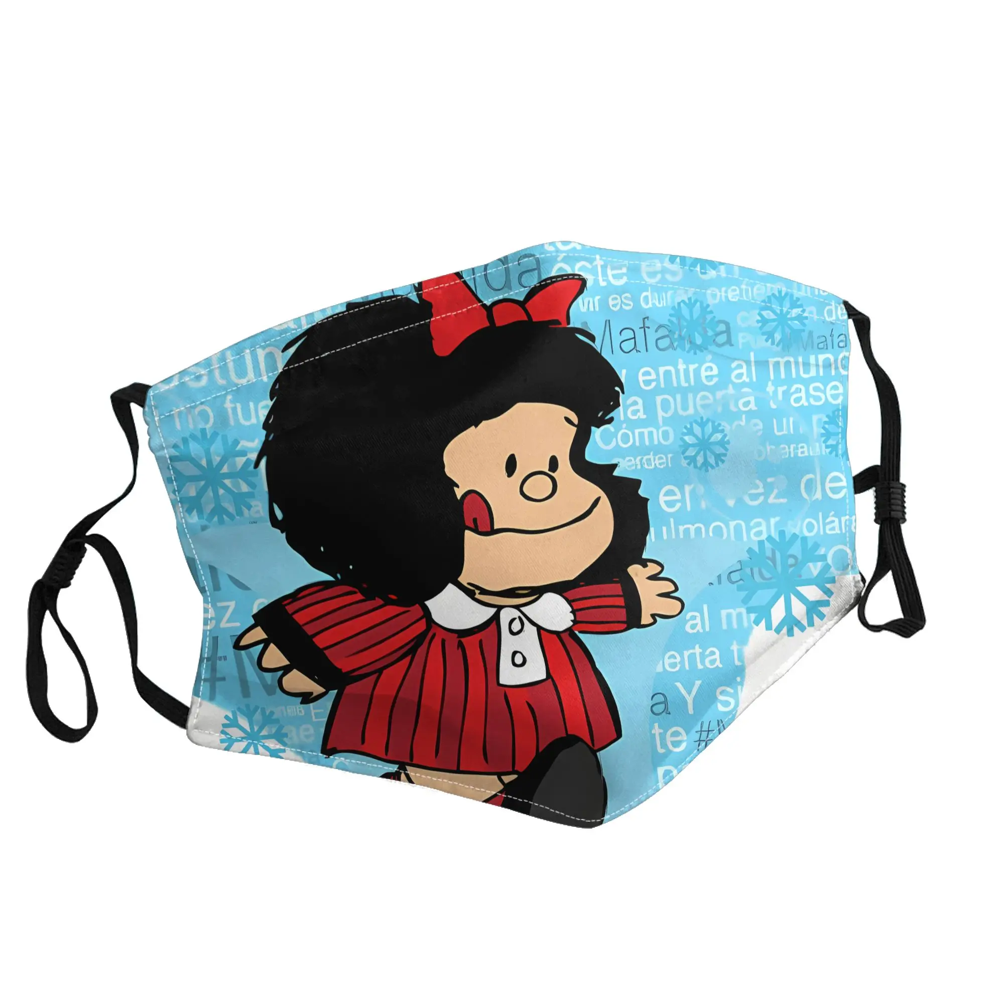 mascara-cute-girl-mafalda-unissex-com-estampa-de-moda-ao-ar-livre