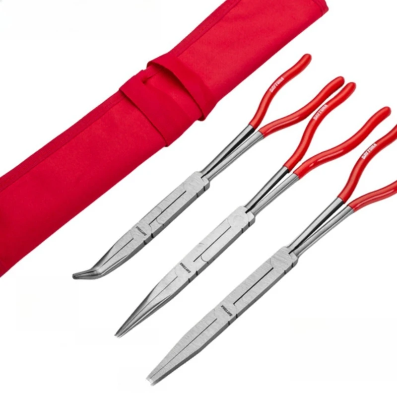 

16 inch extended pointed nose pliers mold clamping pointed nose long mouth