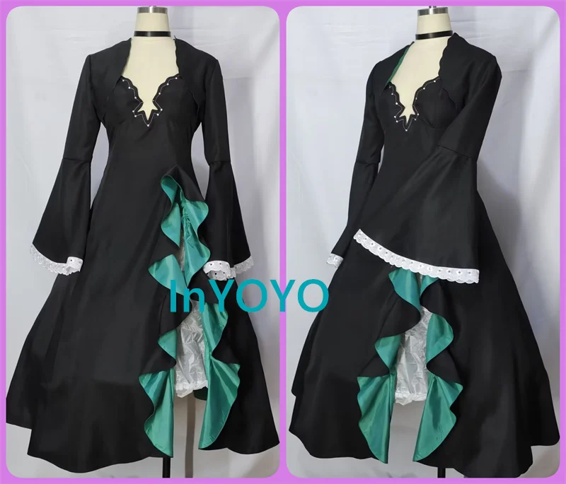 InYOYO Blue Archive Cosplay Sunaokami Shiroko Costume Game Suit Blackening Dress Uniform Halloween Party Outfit Custom Made New