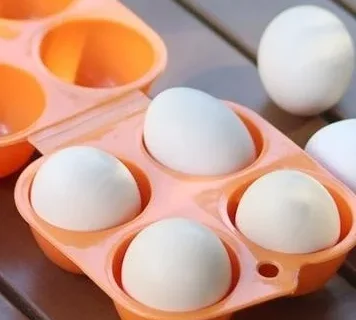 屋外耐衝撃卵箱収納ボックス、ポータブルキャンプ用割れない卵トレイ、家庭用プラスチック保護ボックス、旅行用割れないボックス