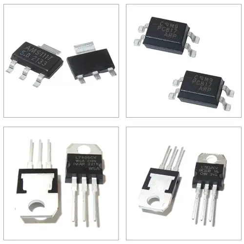 Układ scalony SMD JRC4558D LM358DR 74 hc595d NE555DR LM324DR ULN2003ADR 74 hc165d LM386MX L7805CV