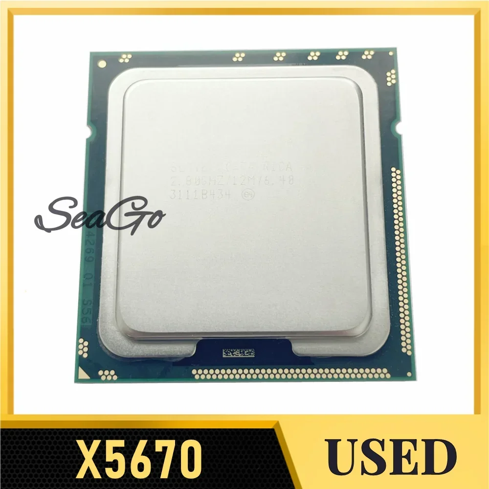 Xeon X5670 2,933 ГГц шестиядерный двенадцатипоточный 12 м 95 Вт LGA 1366