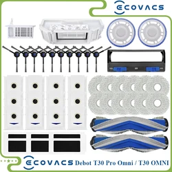 Fit For Ecovacs T30 Pro Omni / T30 OMNI, YEEDI M12 ULTRA PLUS / M12 Pro+ Parts Main Roller Side Brush Filter Dust Bag Mop Cloth