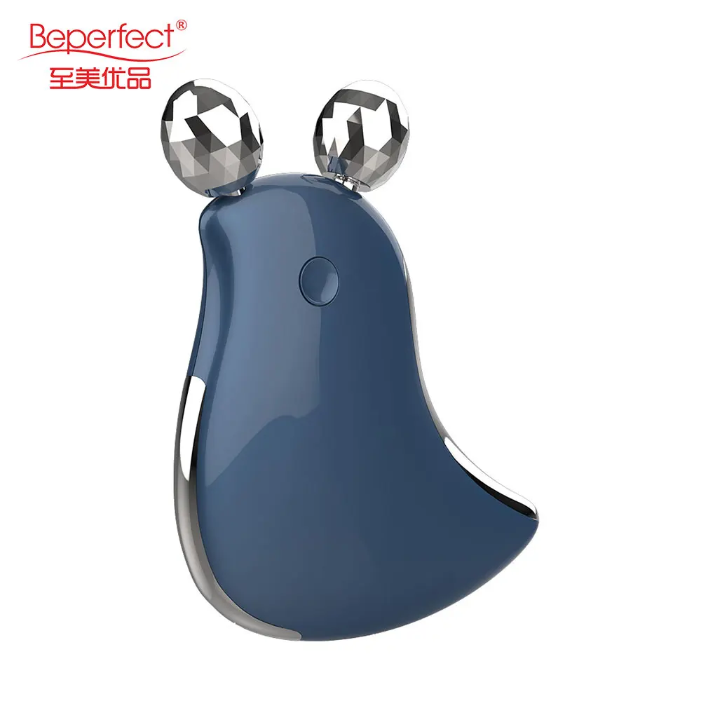 Beperfect Handheld Facial Massager Ball Roller Wand Massager Skin Lifting Eye Skin Care EMS Face Lifting Microcurrent Roller