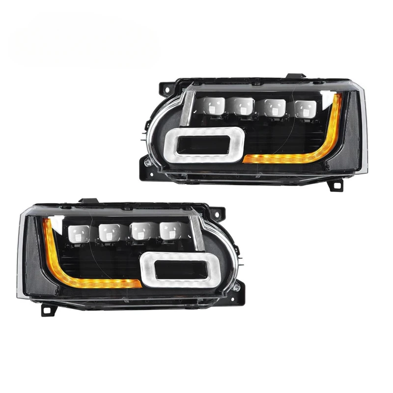 

Suitable for 2010-2013 Land Rover Range Rover Executive/Sport headlights with new four lens LED daytime running lights