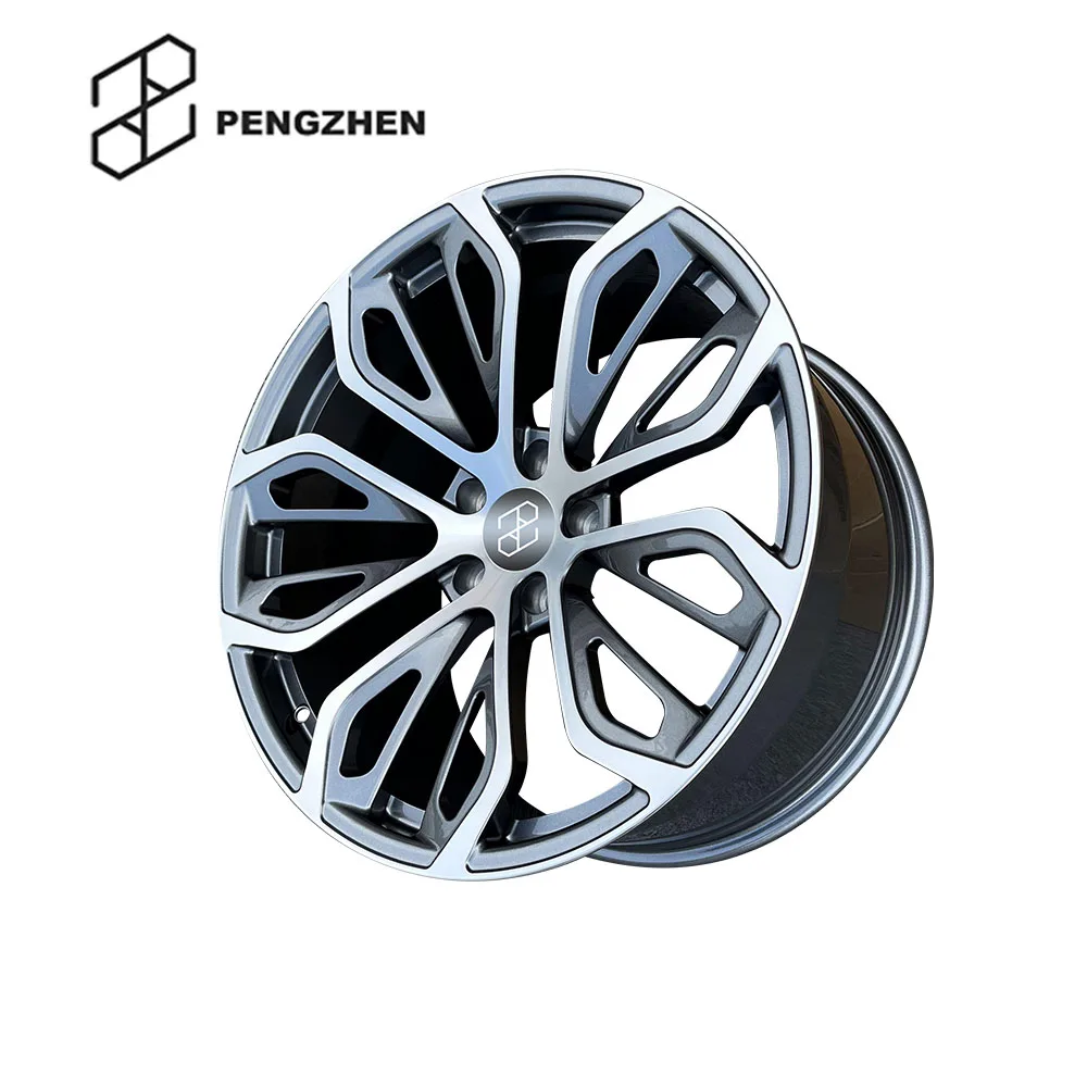 

Pengzhen пять спиц 20 дюймов 21 дюйм 5x120 10j 11j черные колеса с отделкой легкосплавные автомобильные кованые колеса диски для BMW