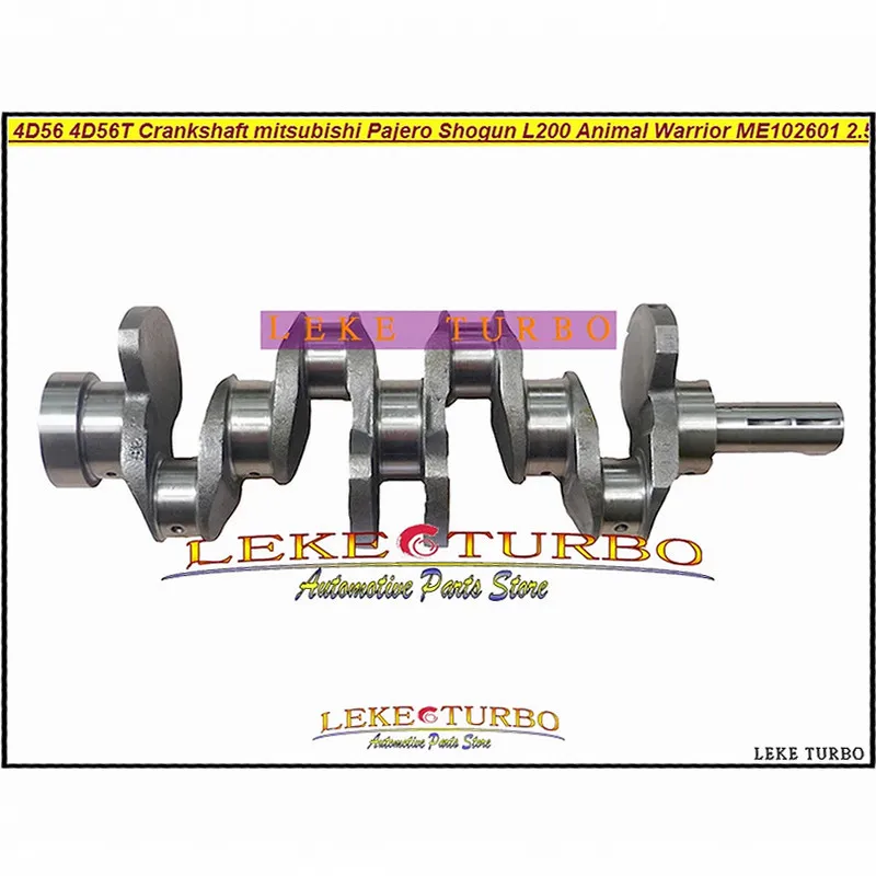 Cigüeñal de motor ME102601 4D56 4D56T 2.5L para Mitsubishi Pajero Shogun L200 Bakkie Blackhawk Animal Warrior Strada Colt 93