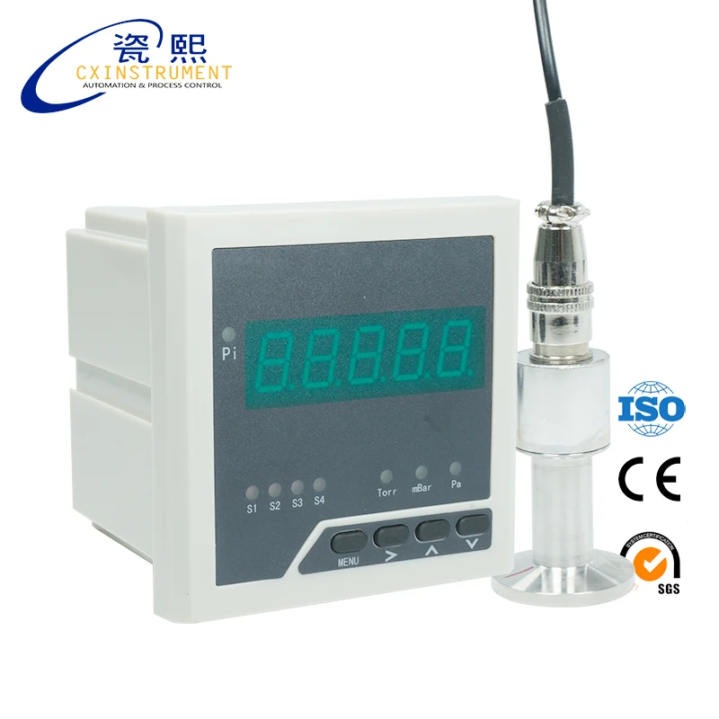 Split Type CNC Intelligent Pirani Vacuum Gauge