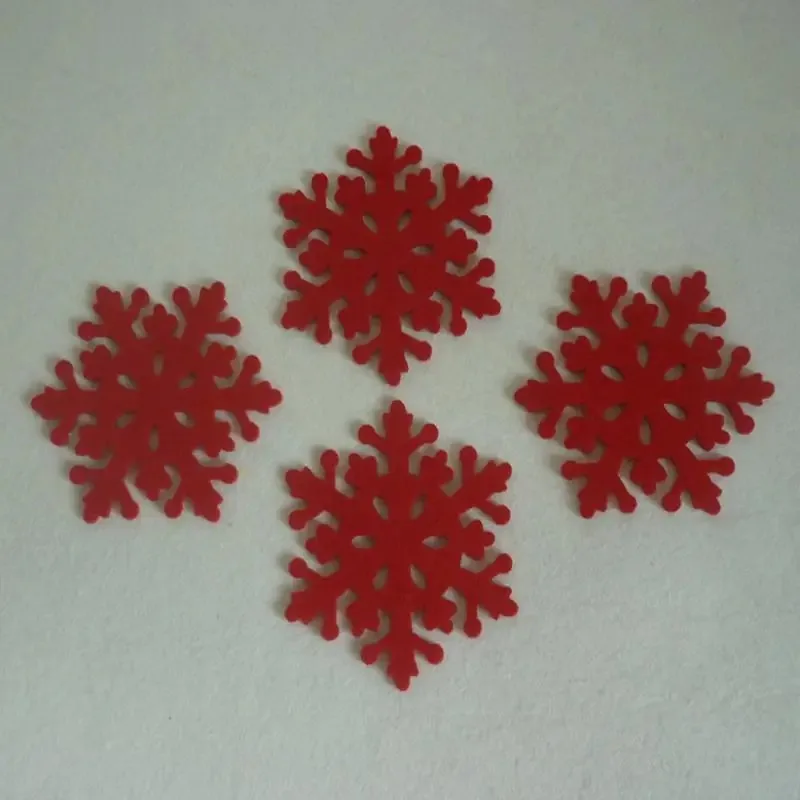 قواعد أكواب ندفة الثلج صغيرة الحجم لعطلة عيد الميلاد، سجادات أكواب القهوة للمشروبات مقاس 10 × 10 سم لتزيين أدوات المائدة على موضوع عيد الميلاد