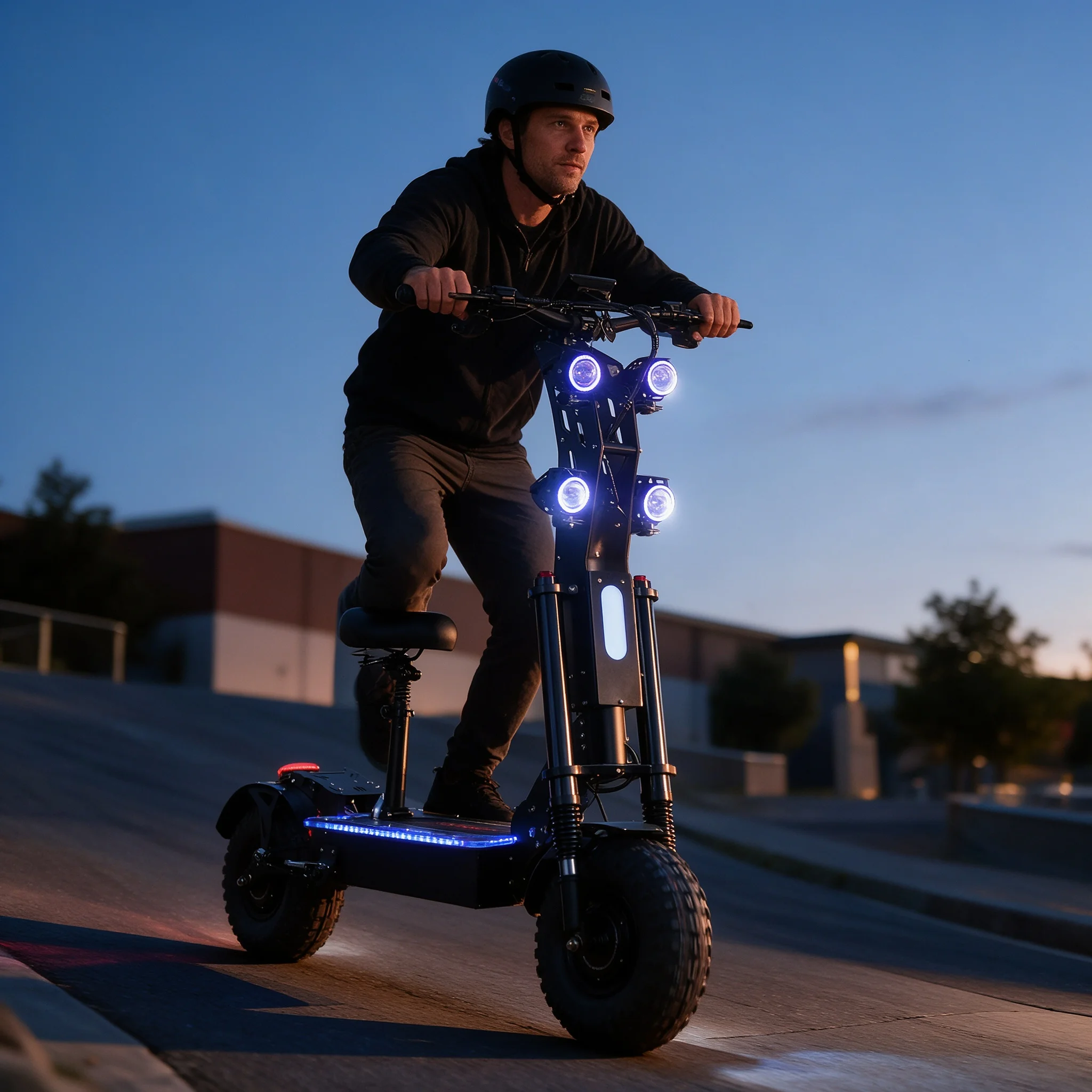 X14 Electric Scooter - 5000W Dual Motor, 90km/h Max Speed, 60V50Ah Battery, 70-130km Range, 13