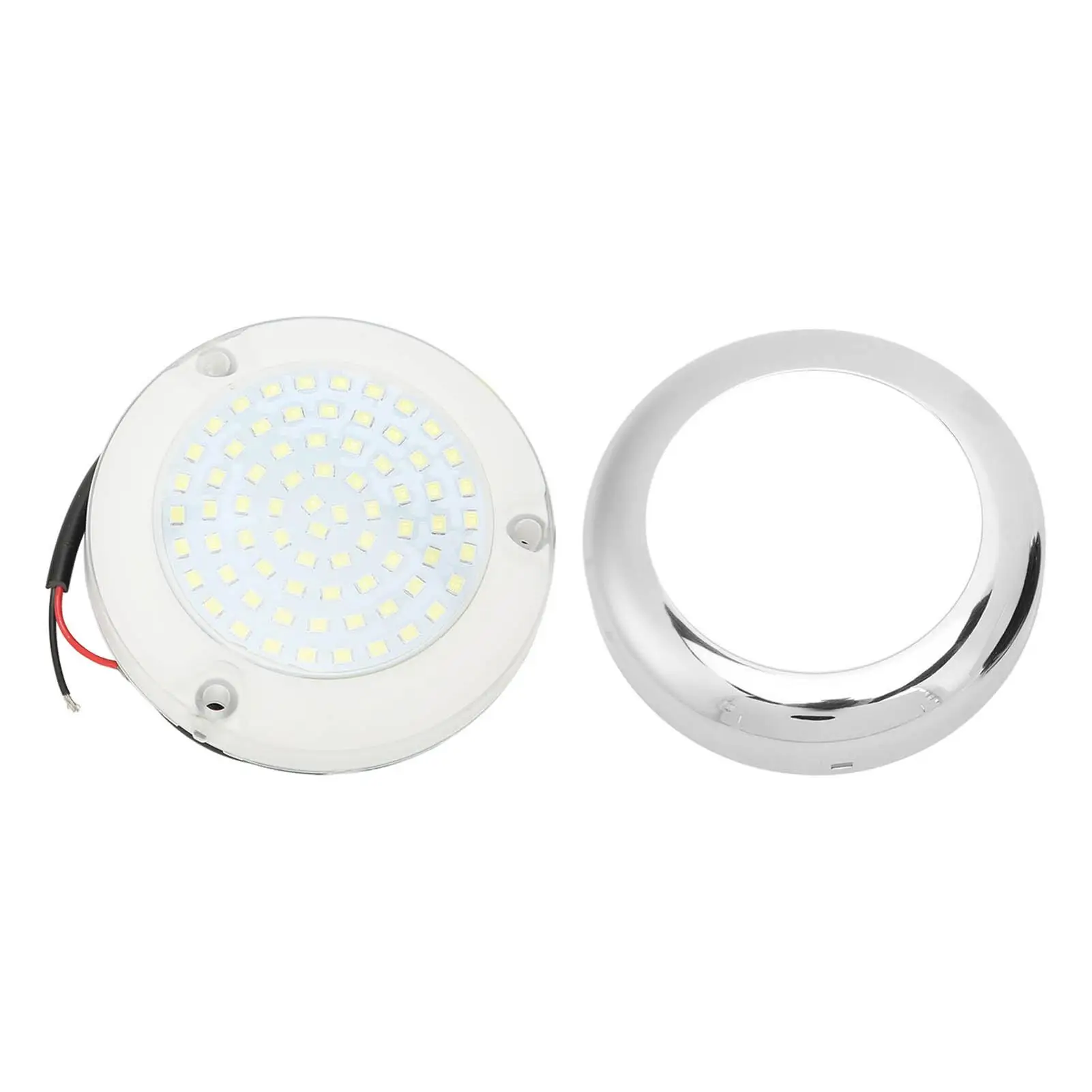 

12V Marine Underwater LED Dome Light, IP68 Waterproof, Low Power, High Brightness for Yacht & for boat - 135° Beam Angle