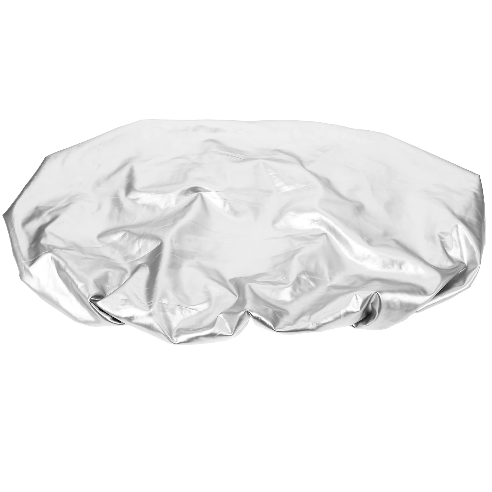 

Motorcycle Seat Cover Waterproof Sunproof Electric Scooter Cushion Silver Elastic Durable Design Long Lasting Use Non Slip