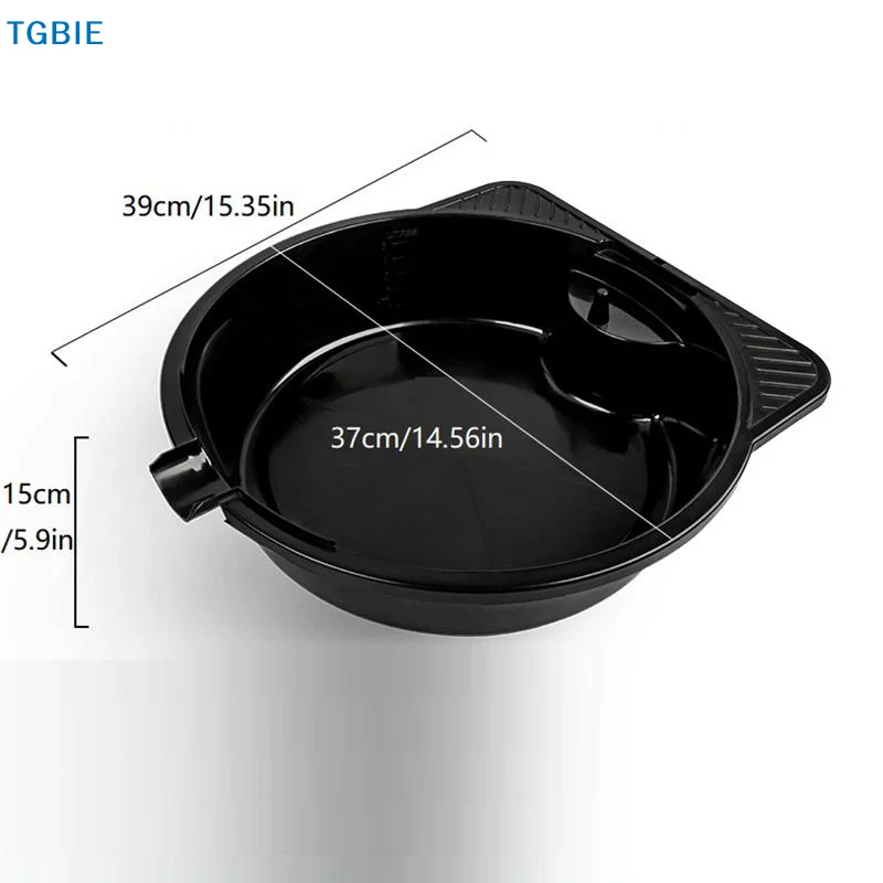 【TL】8 Liter Oil Change Equipment Portable Car Oil Pan Filling Plastic Oil Drain Pan Prevents Spills Leak-Proof Car Repair Tool