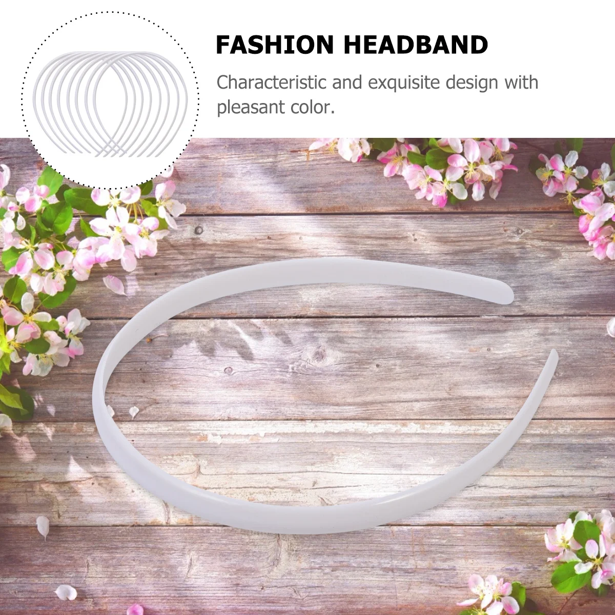 

72Pcs Plastic Hair Band Chic Simple Design Lightweight Headband Perfect Party Wedding Hair Accessories Fashion Headwrap