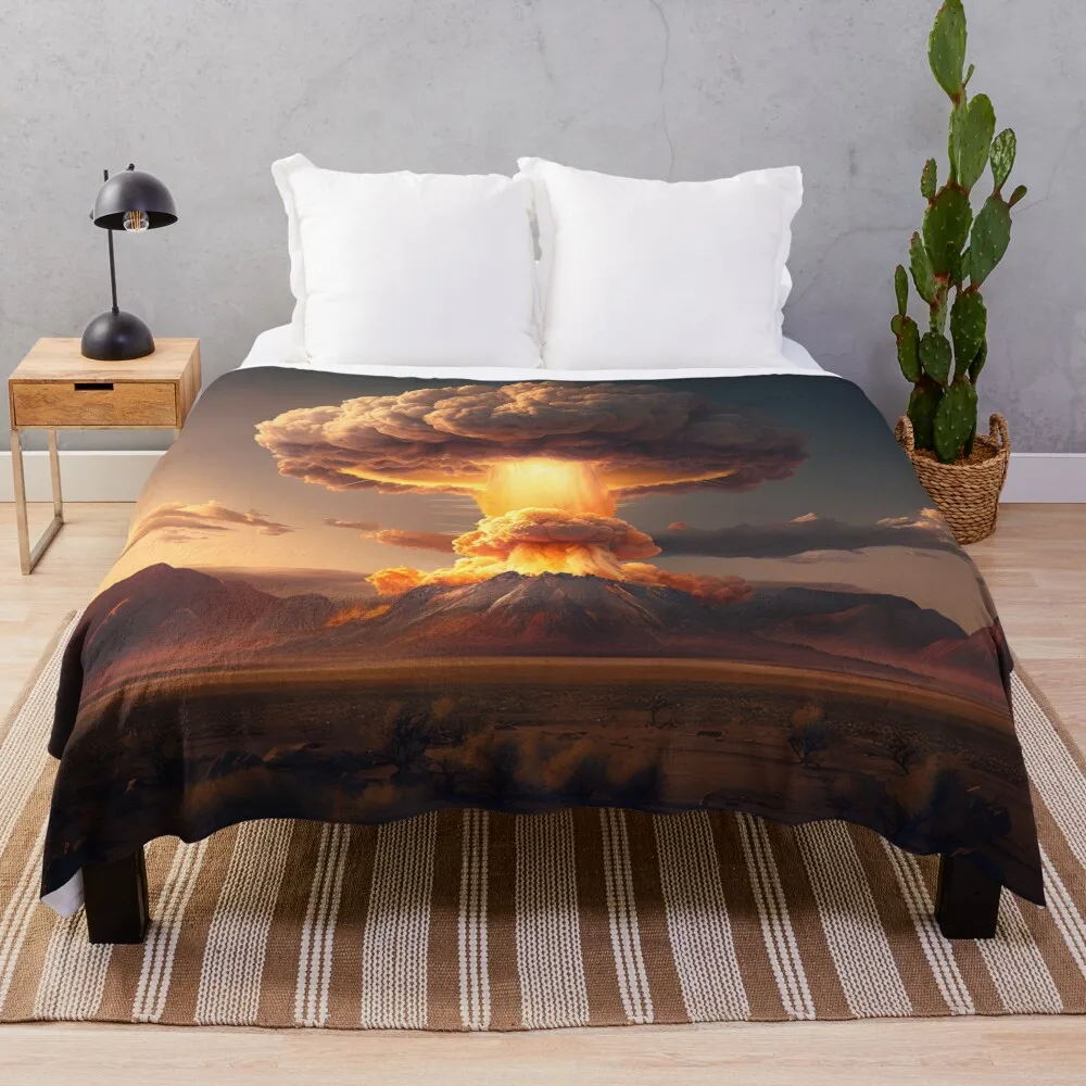 blazing blast Throw Blanket Soft Designers Soft Big warm for winter Blankets