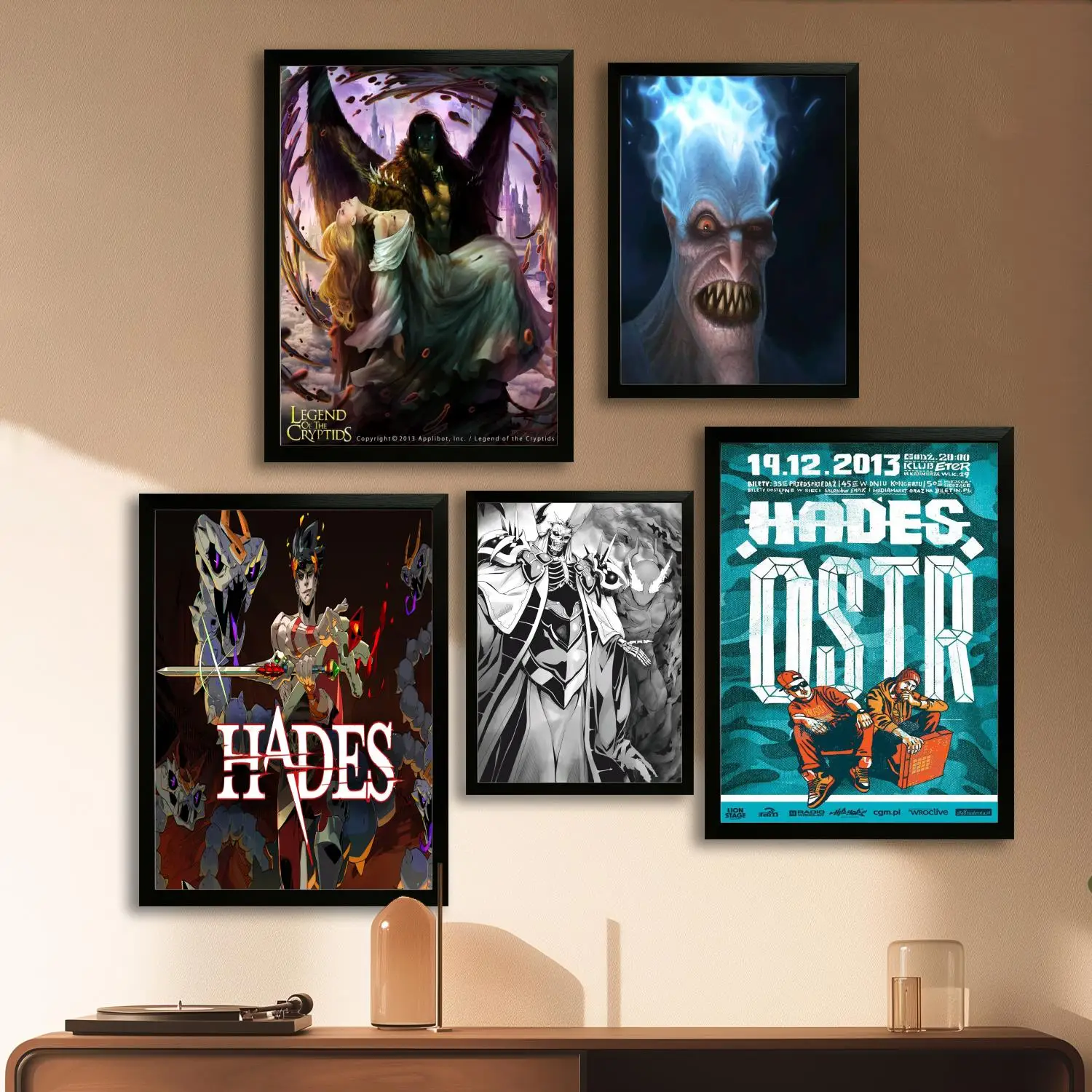 Hades - Video Game Canvas Art Poster and Wall Art, Picture Print, Modern Family, Bedroom Decor, Posters,Decorative painting