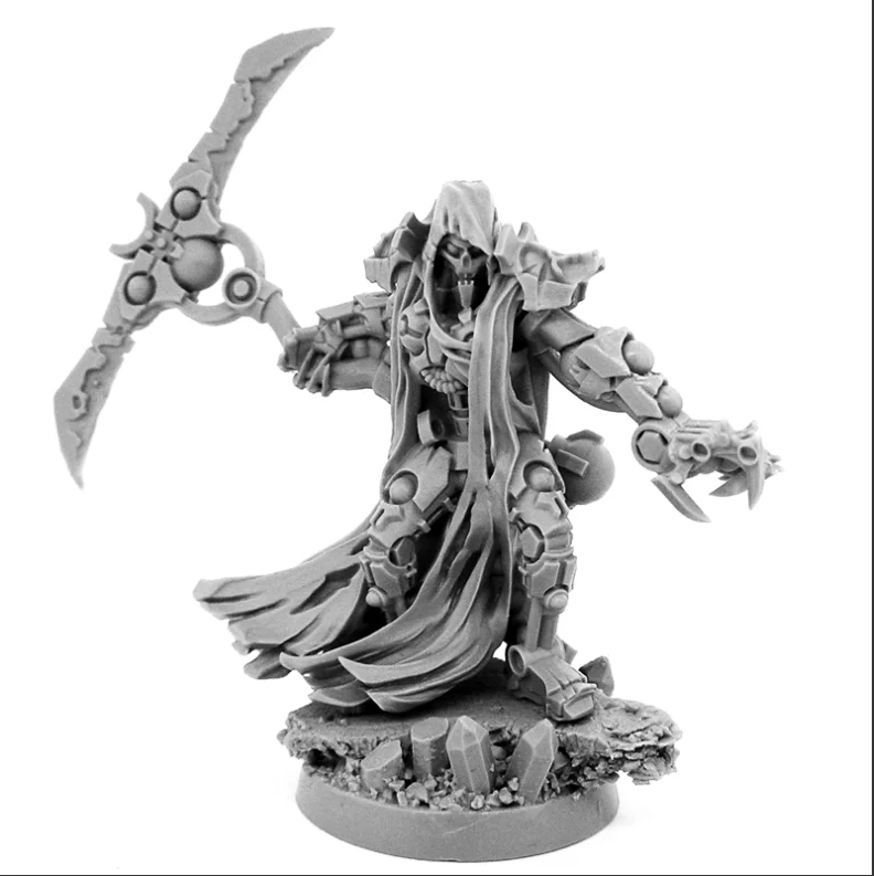 NECROCYBORG GRIM REAPER, Space Warrior, Wargame Miniatures, Figure, Terrain and Bases, RPJ, TRPJ, Pathfinder, Infinity, Gamemat