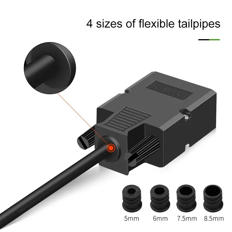 3+9 VGA Solderless Connector DB15 3+6 Locking Type 3 Row of 15 Pin Male Female Plug Computer Monitor Projector Breakout Terminal