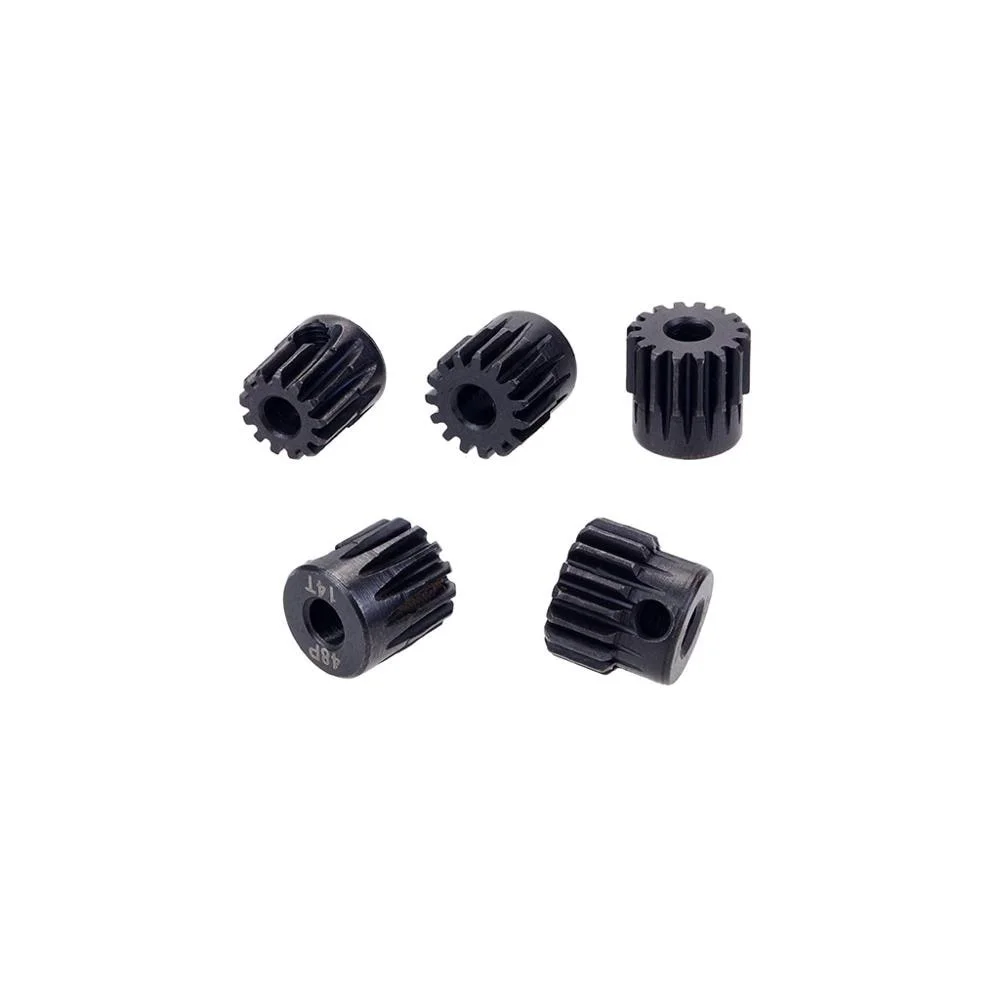 Engrenagens de aço, 48P, 3.175mm, 13T-15T, 16T-18T, 19T-21T, 21T-23T, 24T-26T, 27T-29T, 30T, engrenagem do pinhão do motor 2Pcs, 32T, 33T-35T,