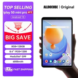 ALLDOCUBE iplay 50 mini pro 8,4 cala Tablet 5000 mAh Długotrwała pamięć RAM 8 GB ROM 128 GB Widevine L1 Netflix G99 Procesor Wyświetlacz IPS