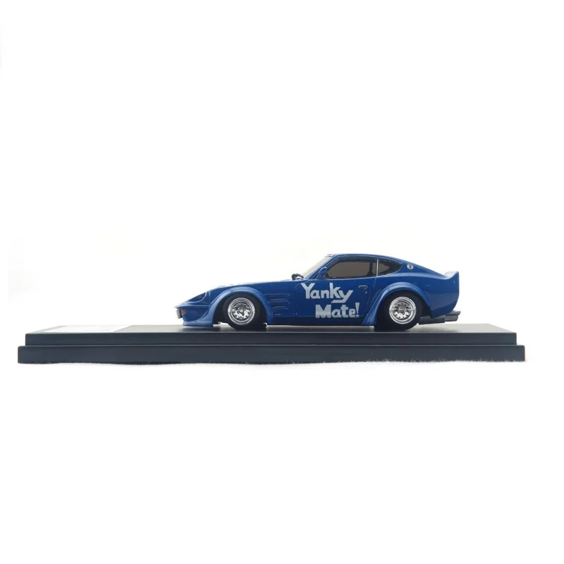 Simulação modelo carro, resina azul, motorista FAIR LADY Z, 1:43, MD43302, S-30Z