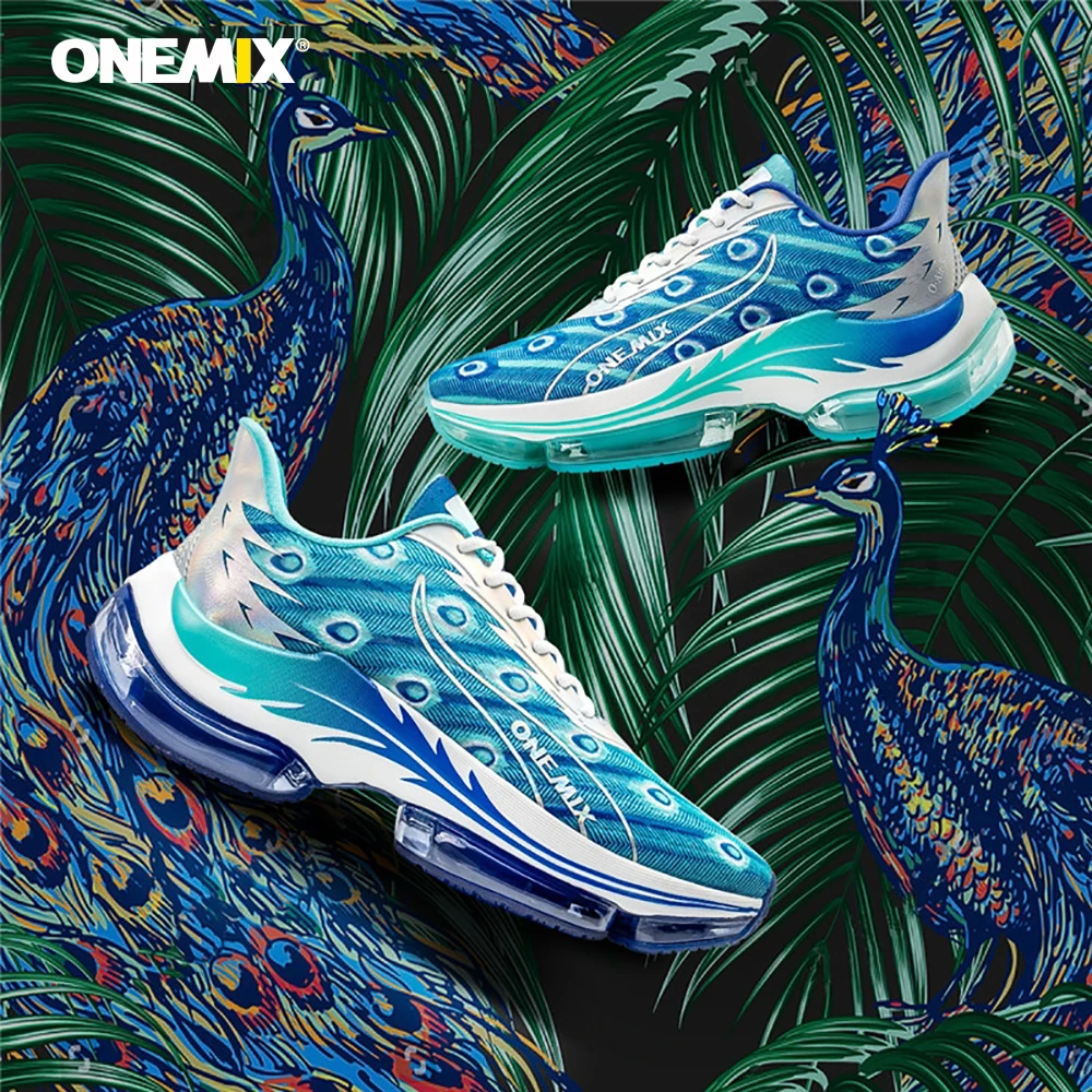 ONEMIX-Air Cushion Running Shoes para Mulheres, Athletic Couple Trainers, Calçados Esportivos, Sapatos de Corrida, Tênis de Caminhada ao Ar Livre,