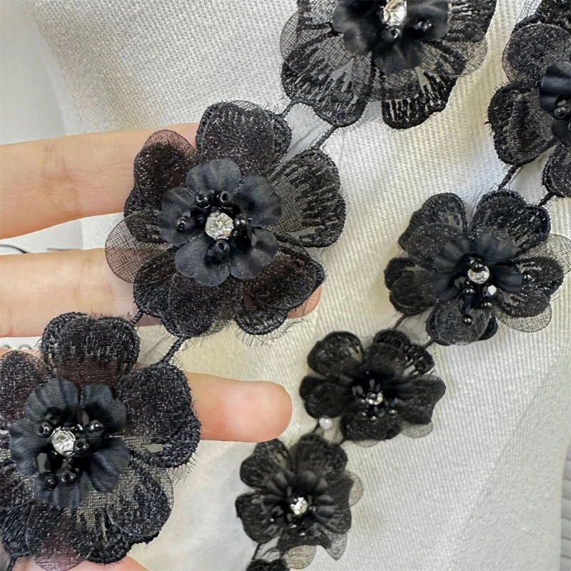 Fleurs Patches Garment Applique Robe mariée DIY ACCESSOIRES