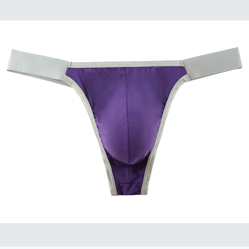 Mens Thongs And G Strings U Convex Pouch Underwear High Elastic Breathable Panties Bikini Slip Homme Low Waist Underpants