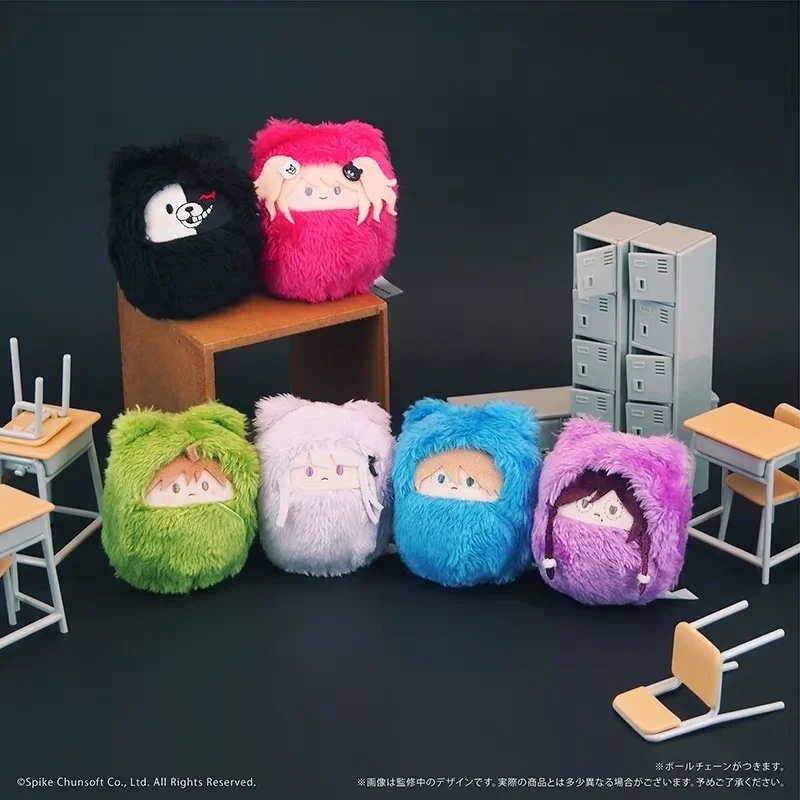 Tapioca Danganronpa 1 2 Reload Kurumitapi Fluffy Plush Doll Palm Size Anime Game Merchandise For Collection Fans