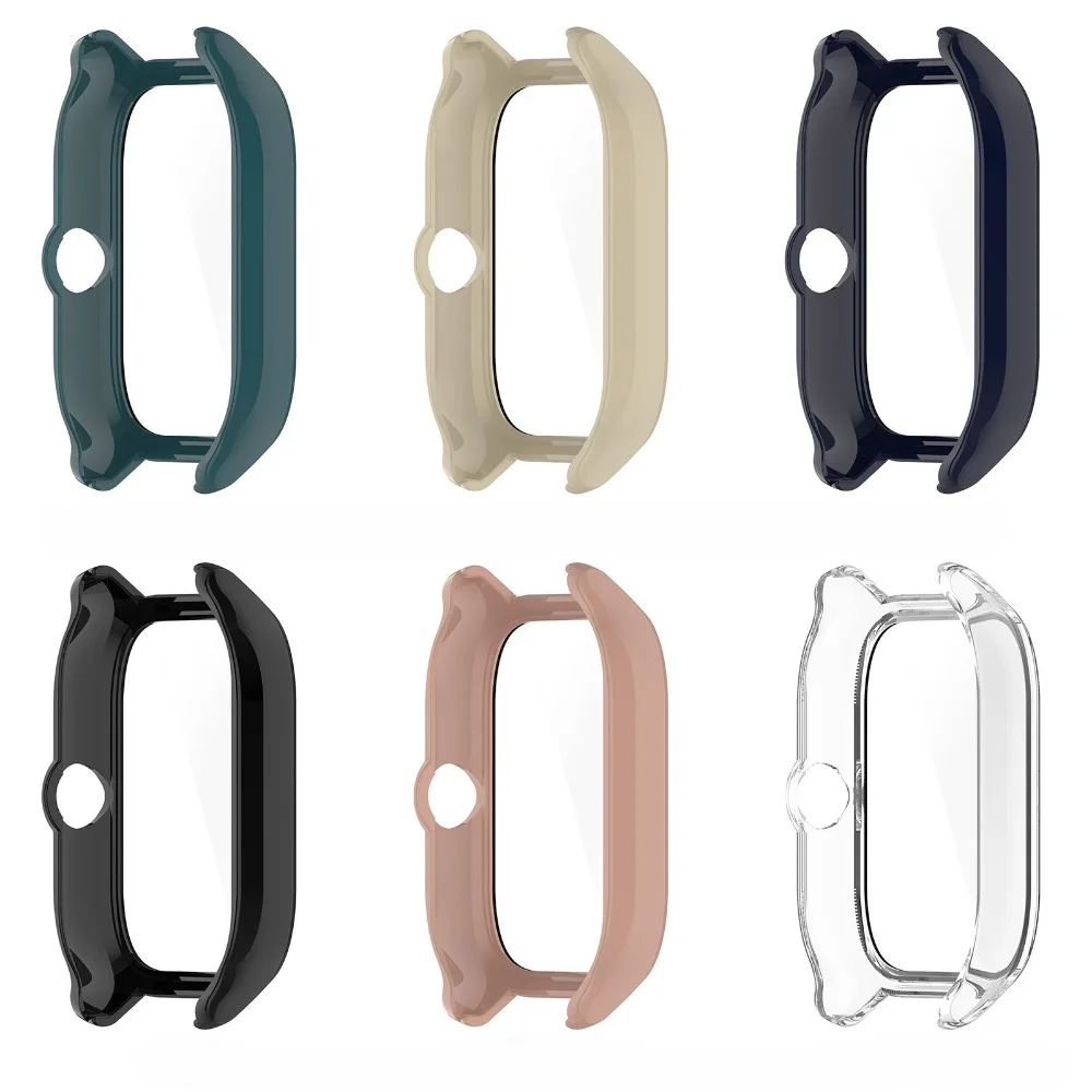 Custodia per PC + vetro temperato per Amazfit GTS 4/GTS 4 Mini proteggi schermo custodia protettiva per Smartwatch per paraurti Amazfit GTS 3