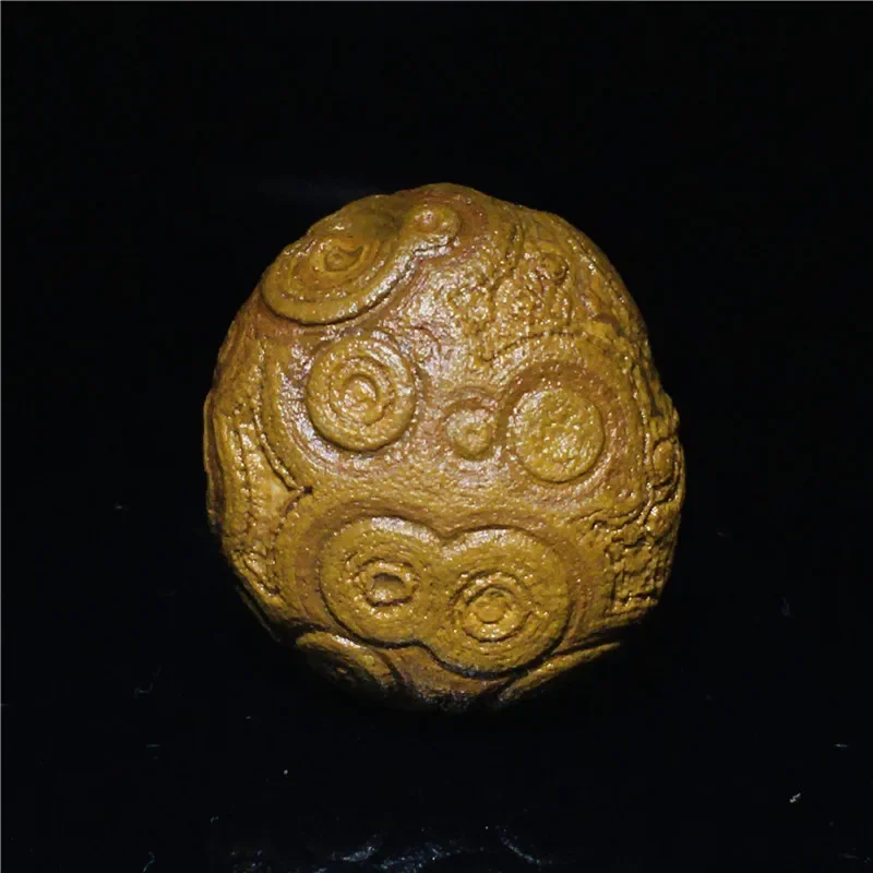 Natural Boutique Coin Stone Eye Stone Mongolia Pretty Agate  Modeling Alashan Gobi Agate Original Stone - view 2