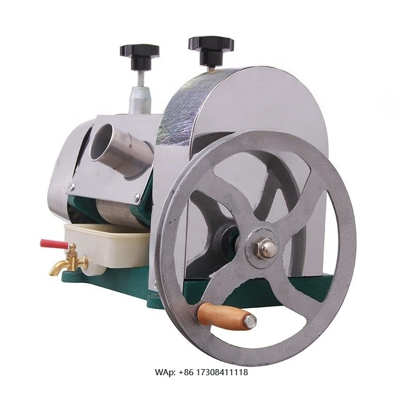 The lowest-cost mini portable cane juicer/sugarcane grinder