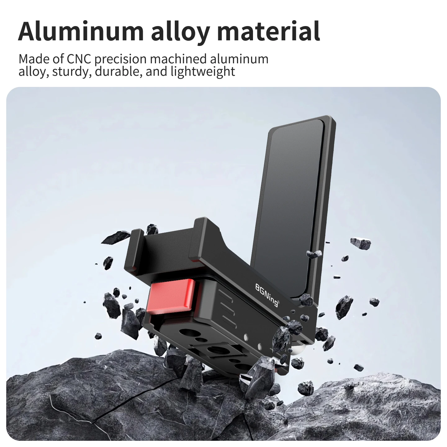 Doppelte Kaltplattenhalterung mit Magnethalterung für Insta360 X6 X3 X4 X5 Panorama-Zubehör Schnellverschluss 1/4 Zoll Schraube Aluminium-Kamera-L-Halterung – Detail 13