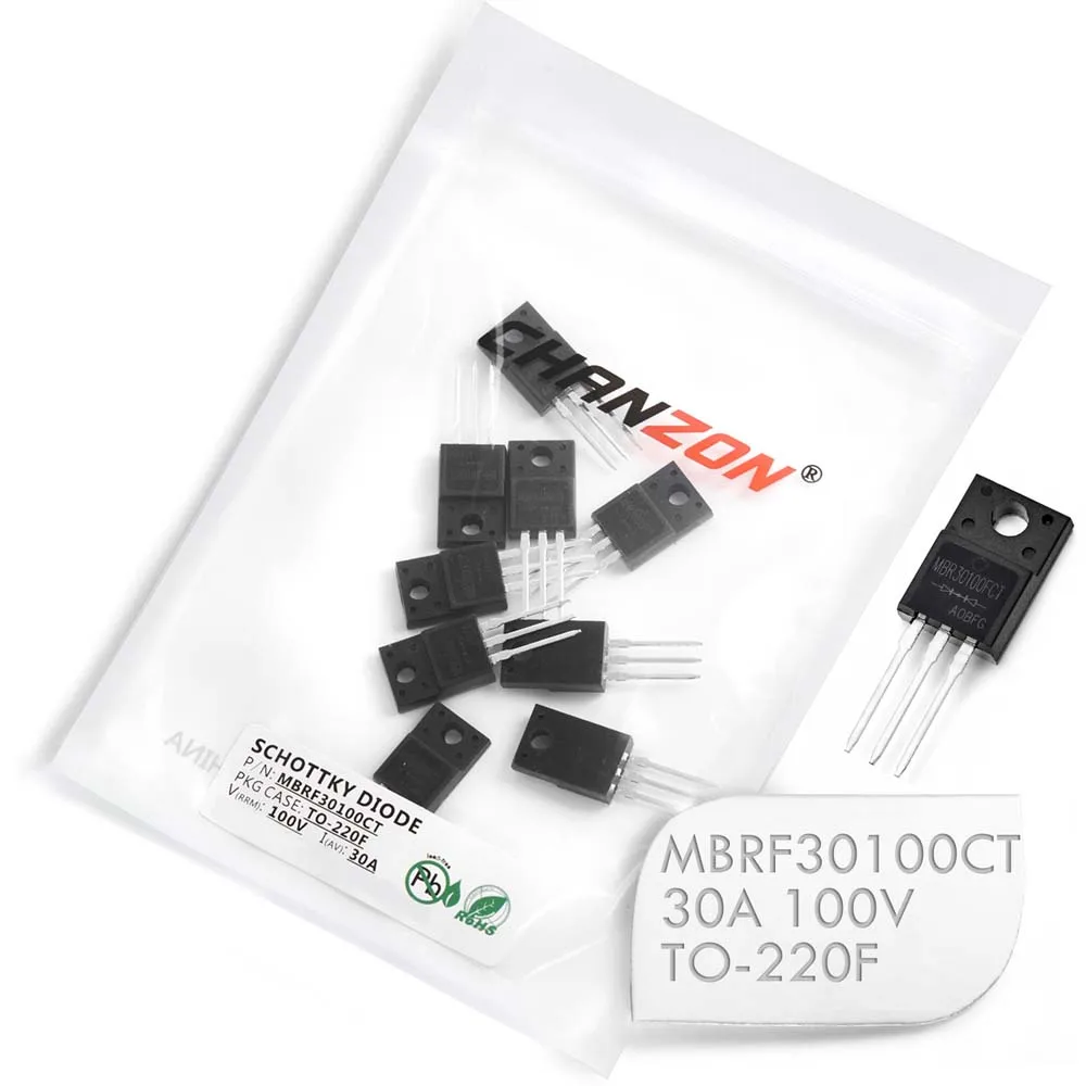 10 Pcs MBRF30100CT …