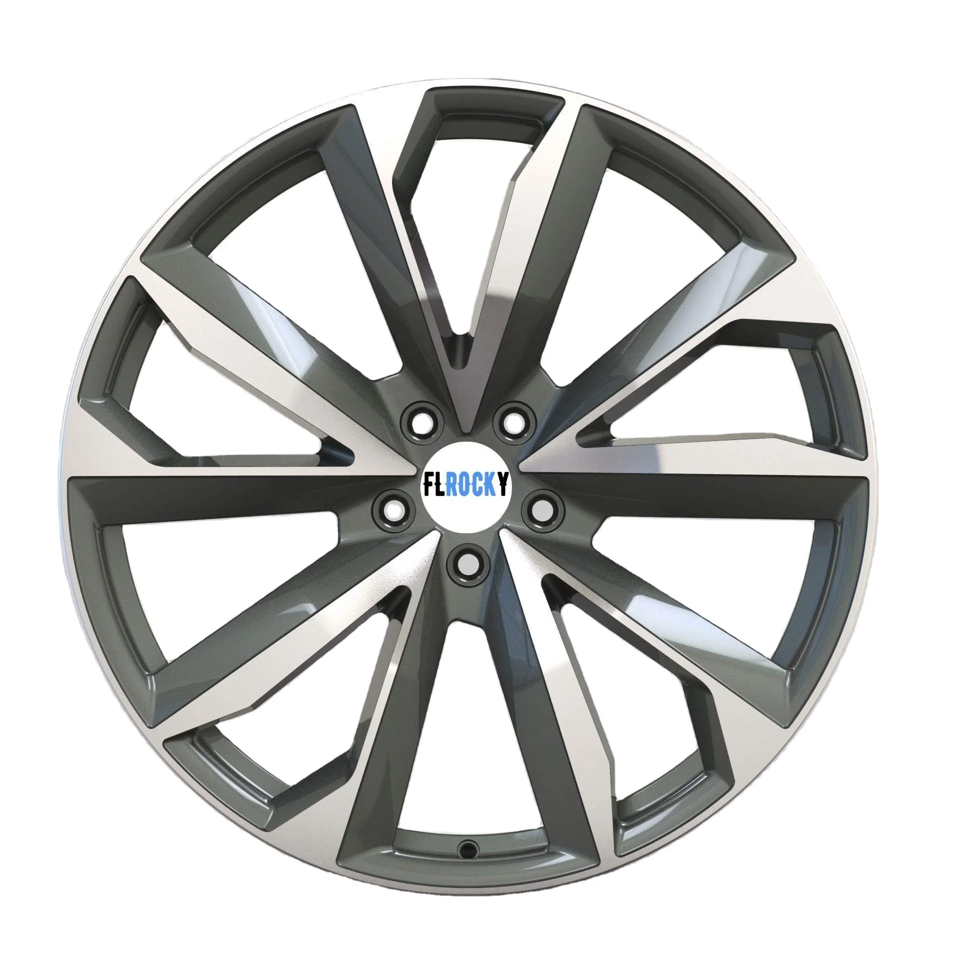 Brand 17 18 19 20 21 22 23 24 Inch 5 Hole 6061-T6 Aviation Aluminum Custom Forged Wheel