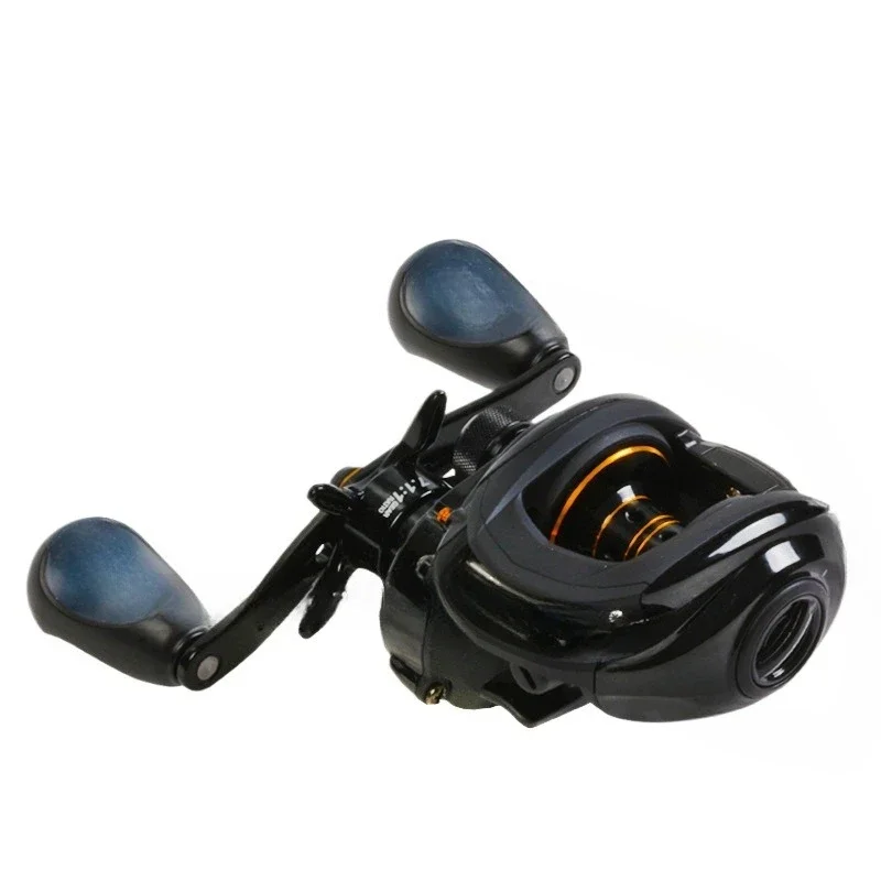 Water drop wheel all-metal long-distance cast anti-fried line Luya black fishing wheel