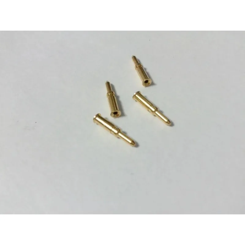 Pin BNC macho RG58, Conector coaxial, Adaptador coaxial, 50pcs