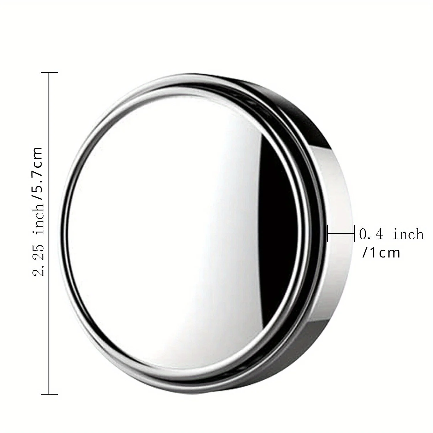 2 pcs Blind Spot Mirror 360°Wide Angle Convex Rear Side View Car Auto Universal