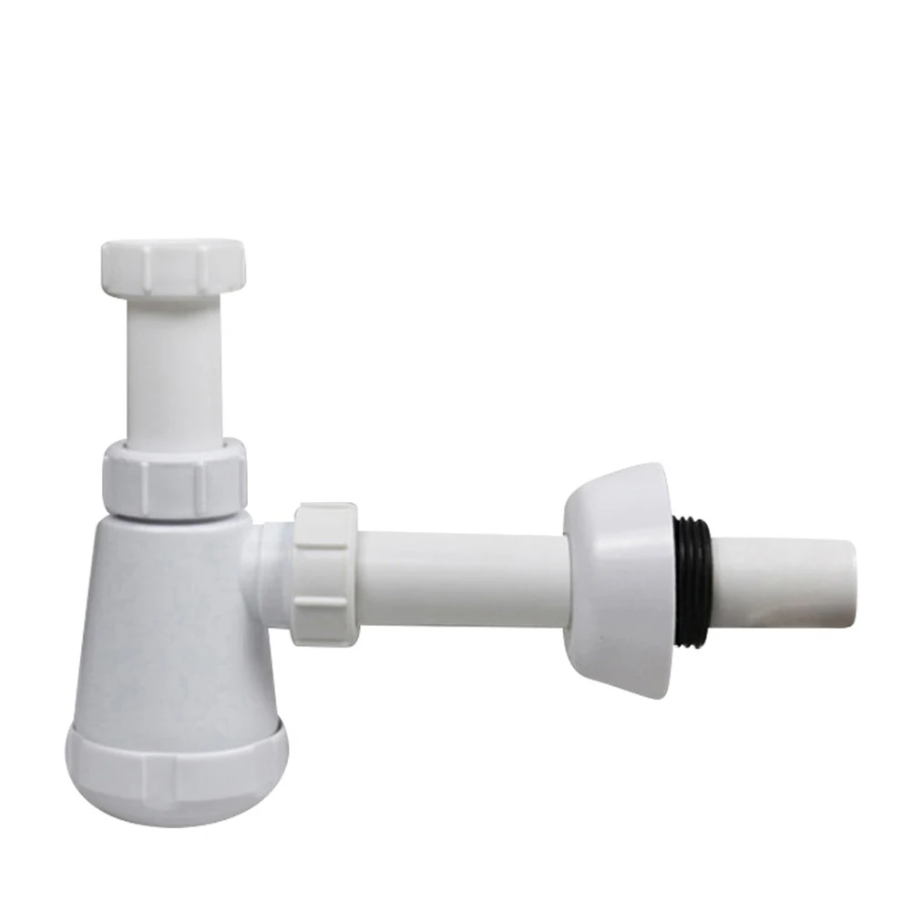 

For Standard Sinks Flexible Sink Trap Adjustable Siphon Bathroom Odour Prevention As Shown Convenient Cleaning Opening Siphon