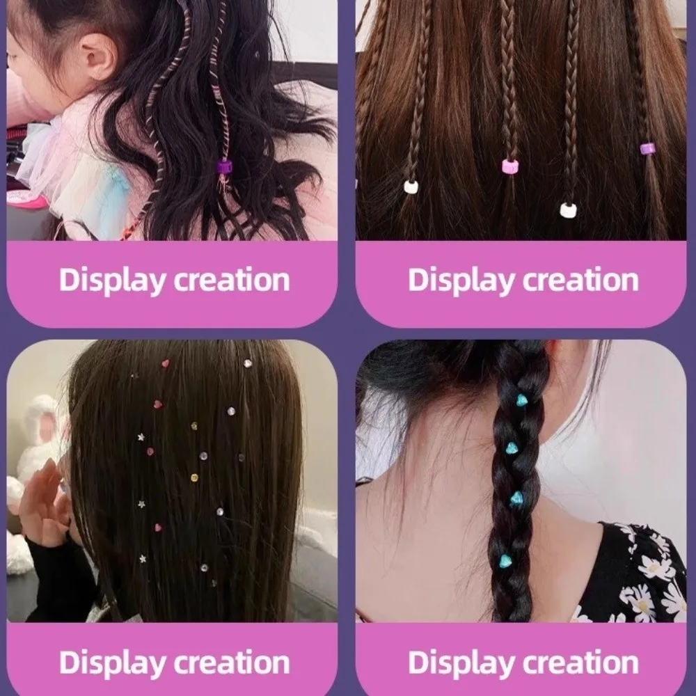 Three-in-One Function Magic Electric Hair Braider Jewelry Beads Decorations Bling Glitter Hair Braiding Tool Fully Automatic