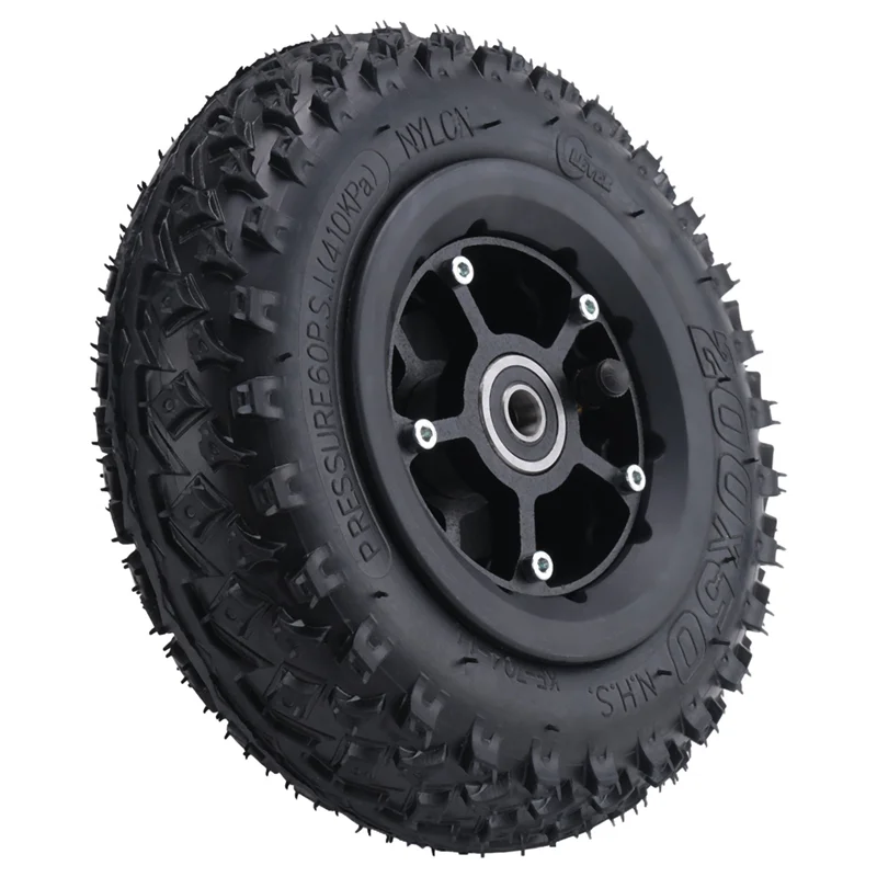 

2X Rear Wheel 8 Inch 200X50 Pneumatic Tires For Electric Skateboard Damping Cross Country Skateboard Tubeless Tyre Parts