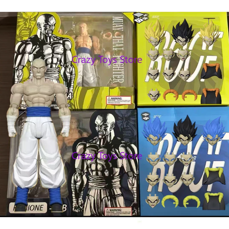 

In Stock Dragon Ball Z Kamione 02A 02B Super Saiyan Gogeta Son Goku Trunks Anime Action Figure Toy Model Gift