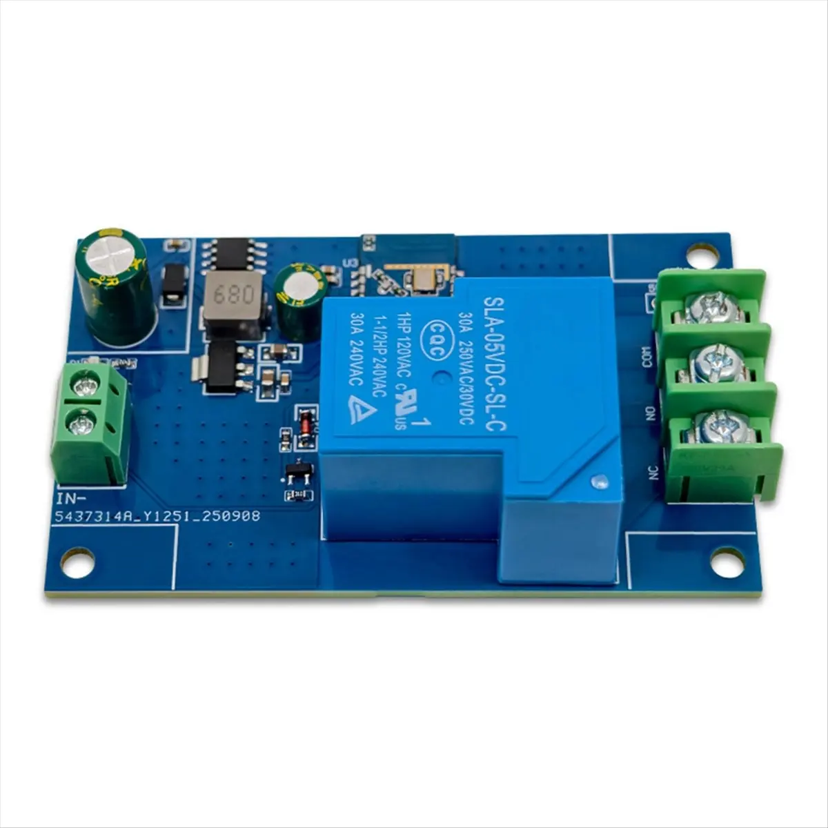 A40I Bluetooth Proximity Switch Single-Channel 30A Relay Module, Sensor Switch, Unlock with Phone Approach, 5-32V Input