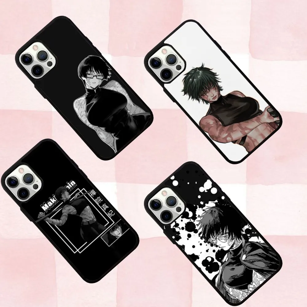 

M-Makis Anime Zenin-ns Phone Case For IPhone 16,se4,15,Pro,Max,Case 14,Plus,13,12,11 Magesafe Magnetic Wireless Charge Cover