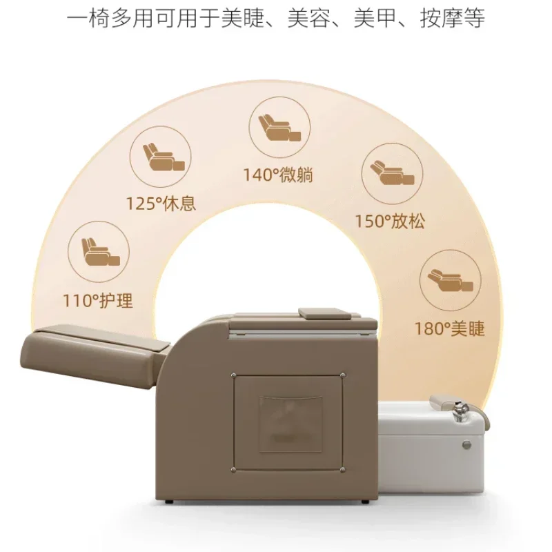 Advanced durable lounge, luxurious foot massage, ear wash and hairstylist, foot massage chair, nail salon, electric